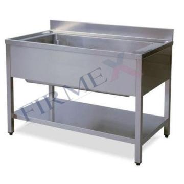 Spalator inox pentru spalat legume 1200x700x850 mm de la Clever Services SRL