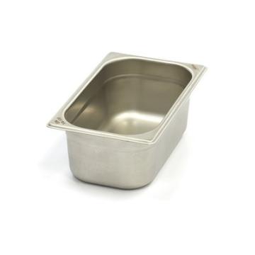 Vascheta gastronorm din otel inoxidabil 1/4 GN, 100 mm