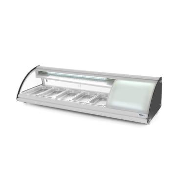 Vitrina sushi, 63 lt, 5 tavi GN1/3, interval temp 0-12 gr