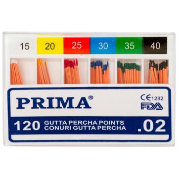 Conuri Gutta Percha - nr. 15 - 40 - asortate - 120 buc.