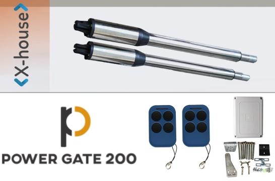 Kit automatizare porti batante Power Gate 200kg/brat