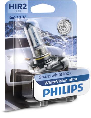 Bec far HIR2 PX22D 55W 12V White vision Ultra Philips