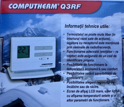 Termostat ambient wireless universal Computherm