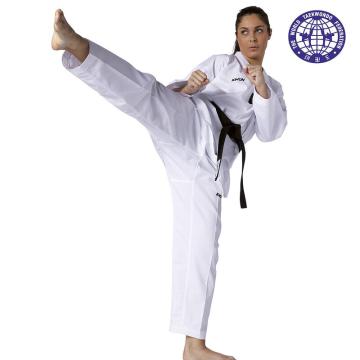 Dobok Taekwondo Kwon Victory cu Guler alb