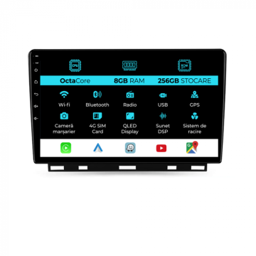 Navigatie Dedicata Renault Clio 5 (2019 - 2024), 9Inch, 8Gb de la Nav Store