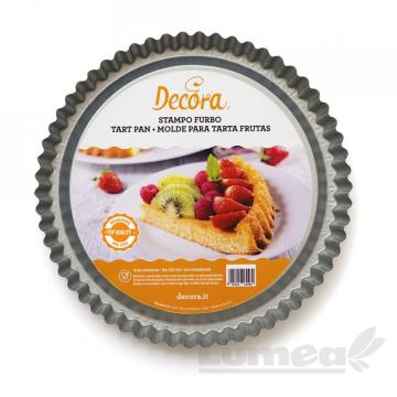 Tava de copt rotunda din metal antiaderent, 24x3cm - Decora de la Lumea Basmelor International Srl