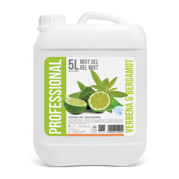 Gel de dus mixt 5L- Verbena &Bergamot de la Xtra Time Srl