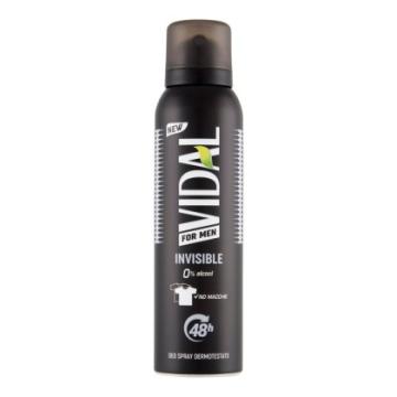 Deodorant spray Vidal Men Invisible for BlackWhite Fresh de la Emporio Asselti Srl