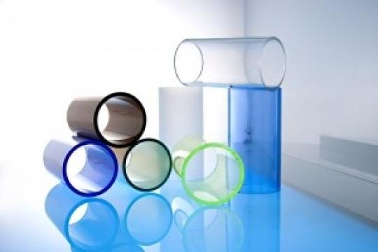 Tub plexiglas transparent 12x8 mm (10 tuburi)