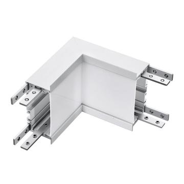 Conector in forma de L alb