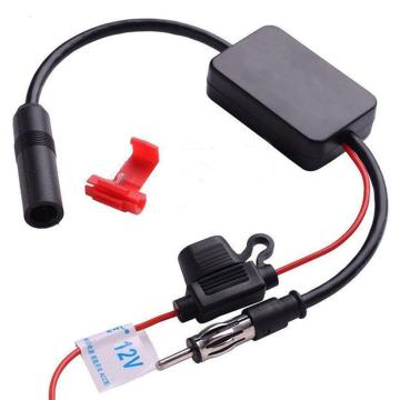 Antena radio universala cu amplificator mufa radio - soclu