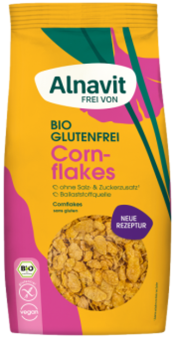 Fulgi de porumb bio 450g Alnavit de la Supermarket Pentru Tine Srl