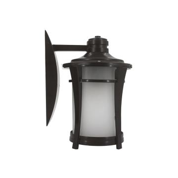 Lampa cu flacara LED 5W culoare bronz montabila pe perete