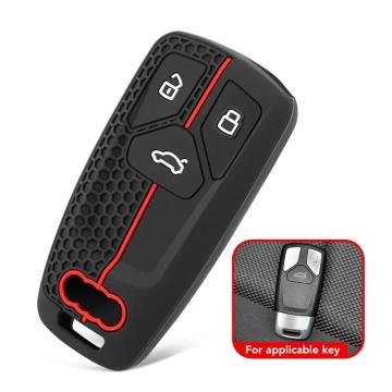 Husa pentru cheie smart Audi A5 A4 B9 TT Q7 A6 Q5 Sline SQ5 de la Caraudiomarket.ro - Accesorii Auto Dedicate