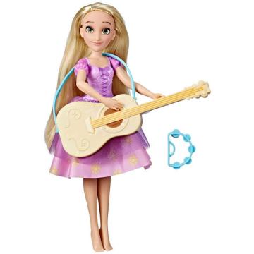 Papusa Disney Princess Rapunzel cu chitara de la Novator Impex Srl