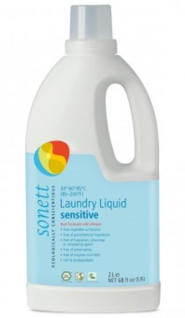 Detergent lichid pentru rufe sensitive ecologic 2l Sonett de la Supermarket Pentru Tine Srl