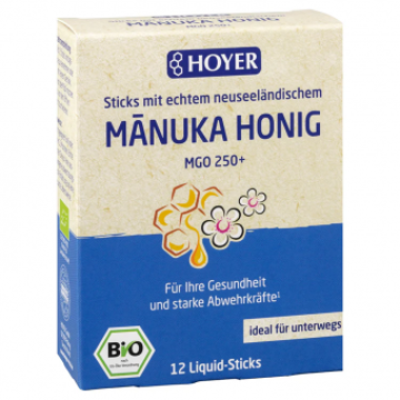 Miere de Manuka in doze MGO 250+ bio, 12dz x 8g, Hoyer de la Supermarket Pentru Tine Srl