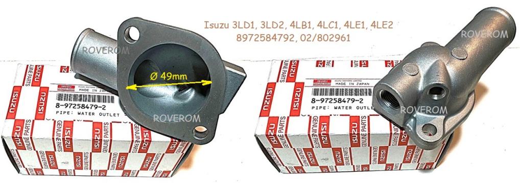 Capac termostat Isuzu 3LD1, 3LD2, 4LB1, 4LE2, JCB, Kobelco de la Roverom Srl