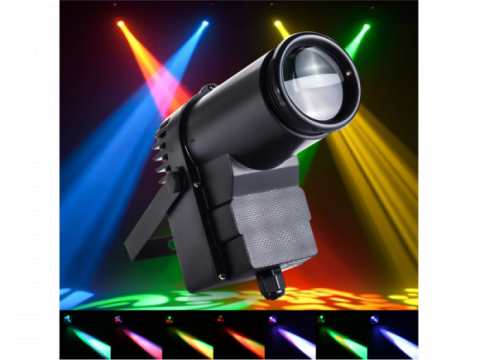 Proiector LED RGB 10W pentru globul cu oglinzi de la Www.oferteshop.ro - Cadouri Online