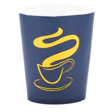 Pahare carton 7 Oz, color 50 buc/set