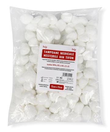 Tampoane chirurgicale nesterile 15 x 15 cm de la Medaz Life Consum Srl