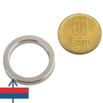 Magnet neodim inel 27 x 21 x 3 mm de la Magneo Smart