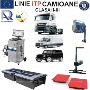 Linie ITP clasa II - III pentru auto, microbuze si camioane