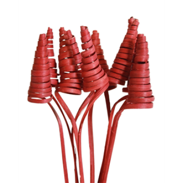 Bete Rattan Cane Cone, rosu
