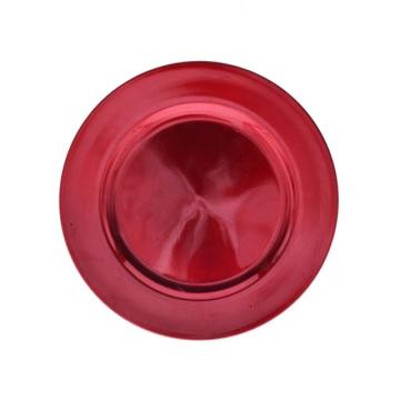 Farfurie din plastic 20 cm rosu de la Distinctiv Store Srl
