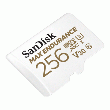 Card MicroSD 256GB, Max Endurance - SanDisk SDSQQVR-25