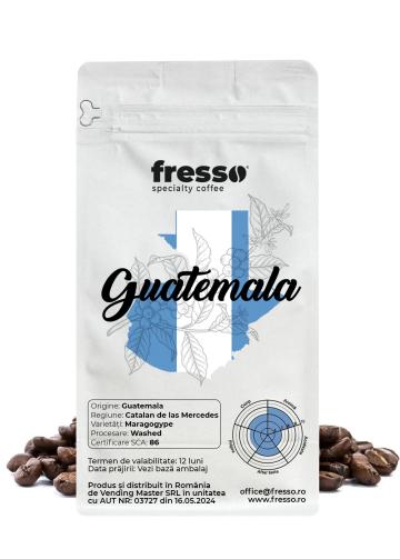 Cafea boabe Fresso Guatemala Catalan de las Mercedes