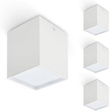 Spoturi LED de suprafata O100x77mm alb - 3000K alb cald 4000 de la Molifag Srl