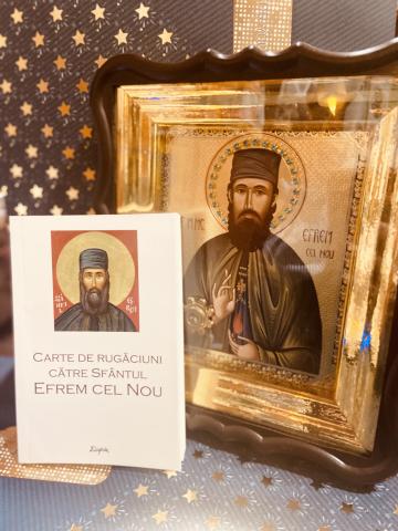 Carte de rugaciuni catre Sfantul Efrem cel Nou