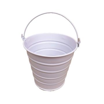 Galetusa din tabla cu toarta lila deschis de la Distinctiv Store Srl