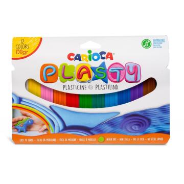 Plastilina Carioca Plasty 12/set de la Sanito Distribution Srl