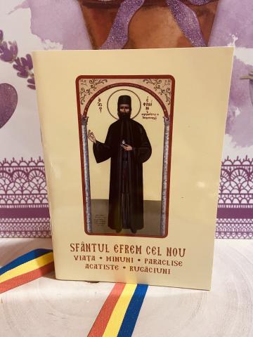 Carte, Sfantul Efrem cel Nou viata minuni acatiste paraclise