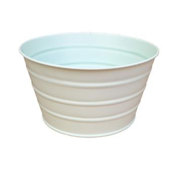 Vas din tabla zincata conic verde mint, D15cm de la Distinctiv Store Srl