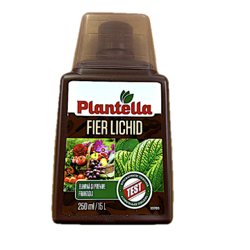 Ingrasamant lichid cu fier 250 ml, foliar Plantella
