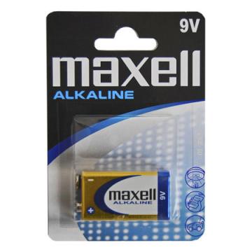 Baterie alcalina 9V 6LR61 Maxell