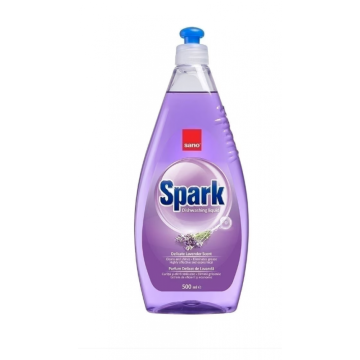 Detergent lichid de vase, Sano Spark Lavanda 500 ml de la Sanito Distribution Srl