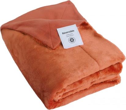 Patura reversibila, confortabila, pufoasa, moale, din lana de la Molifag Srl