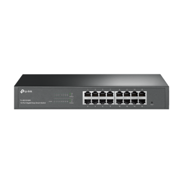 Switch 16 porturi RJ45 Gigabit, Easy Managed, 1U - TP-Link