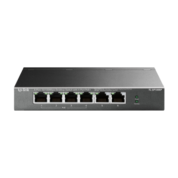 Switch 4 porturi RJ45 10 100 Mbps PoE, 2 x RJ45 10 100 Mbps de la Big IT Solutions