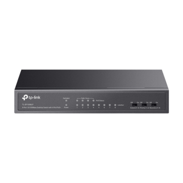 Switch 4 porturi RJ45 10 100 Mbps PoE, 4 x RJ45 10 100 Mbps