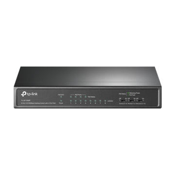 Switch 4 porturi RJ45 10 100 Mbps PoE, 4 x RJ45 10 100 Mbps