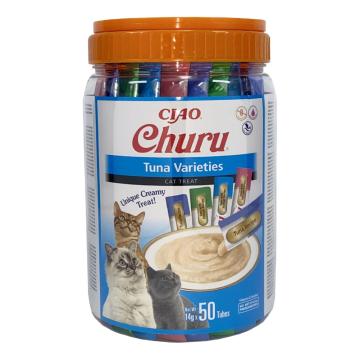 Hrana Churu pentru pisici 50 varietati retete de ton de la Club4Paws Srl
