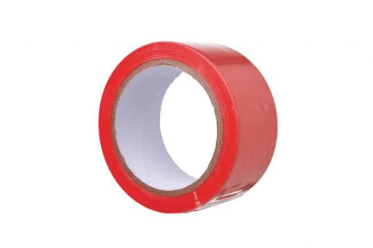 Banda adeziva acrilica 48 mm x 66 m (rosu) de la Ina Plastic Srl