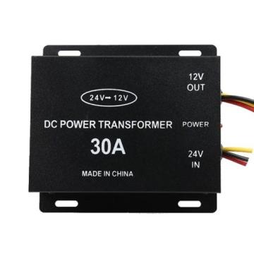 Convertor auto de tensiune pentru curent 24V-12V DC / 30A de la Curentgratis.eu (Ciupercaria Srl)