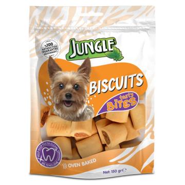 Biscuiti caini Tasty Bites Jungle, 150g de la Club4Paws Srl