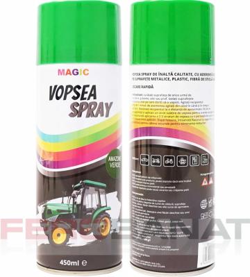 Spray vopsea maro RAL 8011 sau rosu 3011 400ml de la Ferobanat Srl